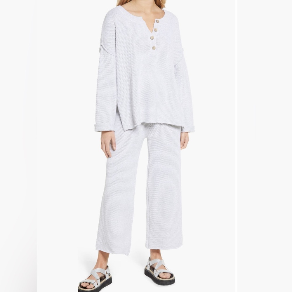 Hailee Sweater Set in Ivory Heather - XS - Free People